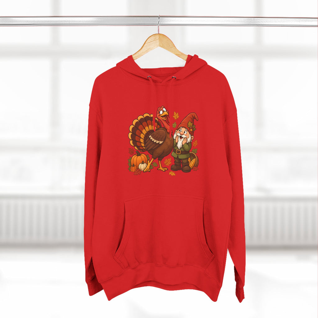 Thanksgiving Turkey Family Fleece Hoodie