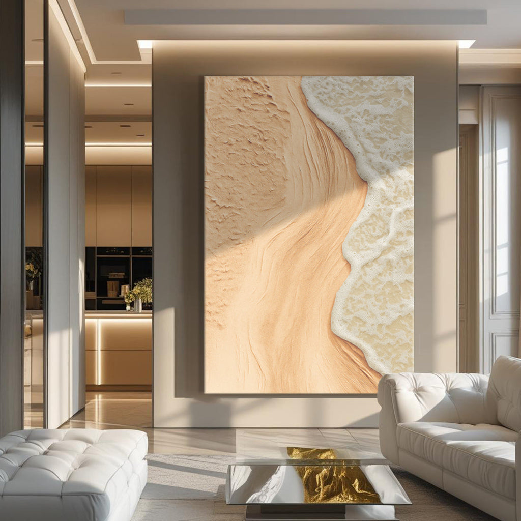 Soft Shore — Coastal Canvas Print