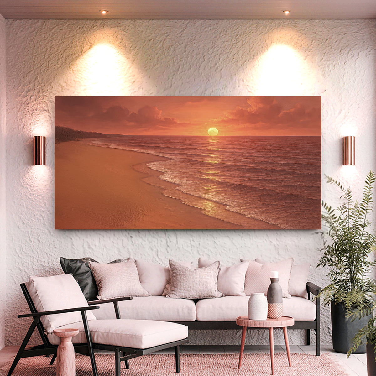 Shoreline Study No. 7 — Coastal Canvas Print