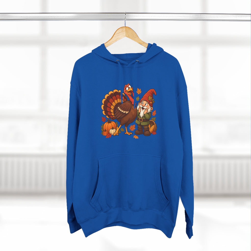 Thanksgiving Turkey Family Fleece Hoodie