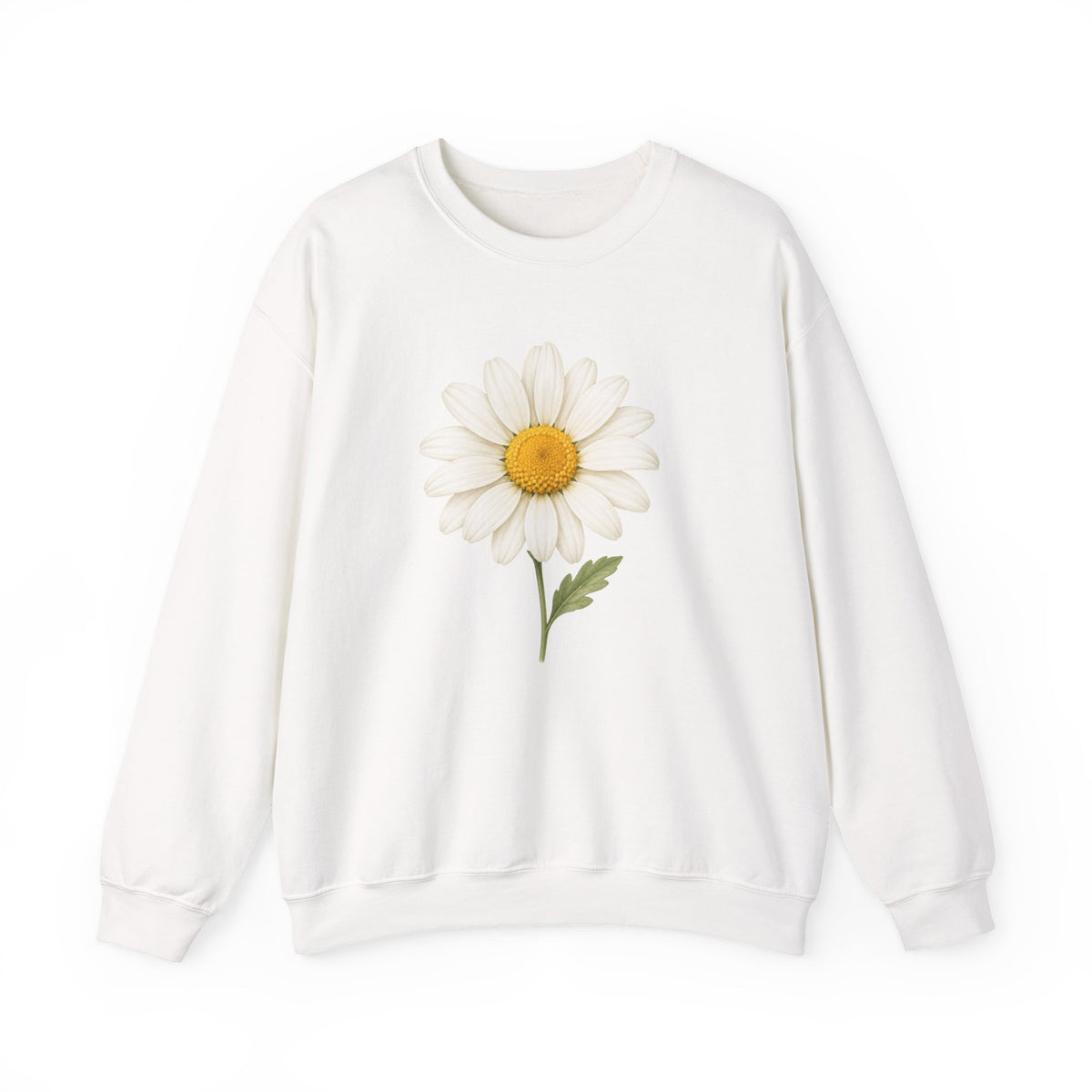 Daisy Flower Crewneck Sweatshirt