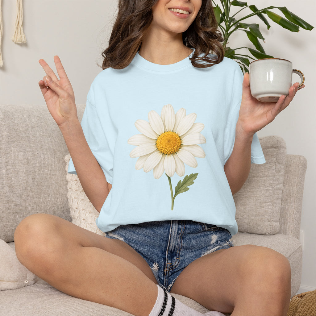 Daisy Flower Graphic T-Shirt