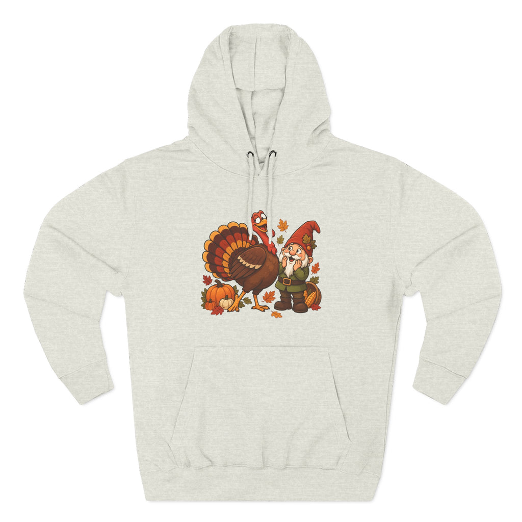 Thanksgiving Turkey Family Fleece Hoodie