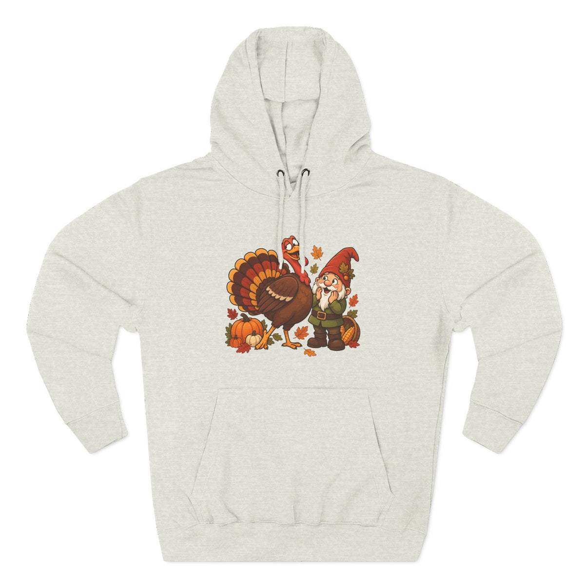 Thanksgiving Turkey Family Fleece Hoodie