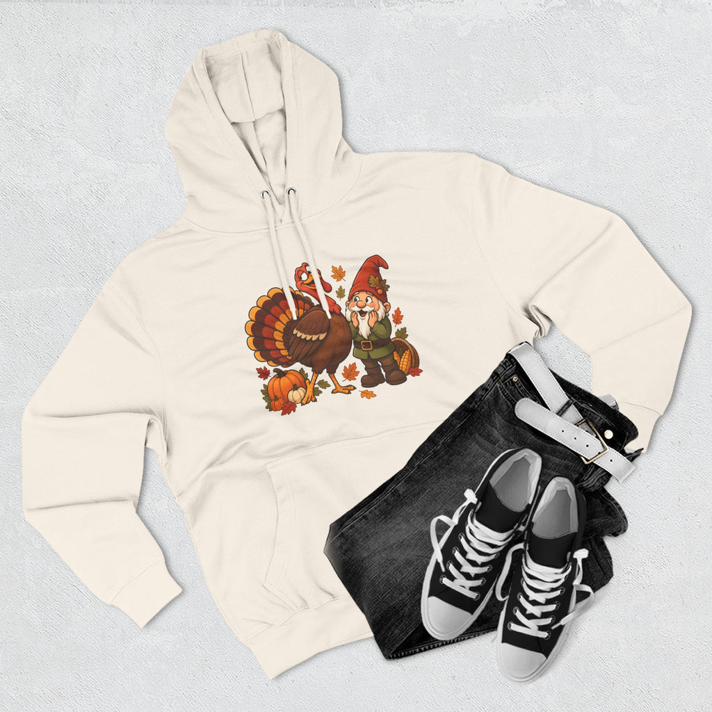Thanksgiving Turkey Family Fleece Hoodie