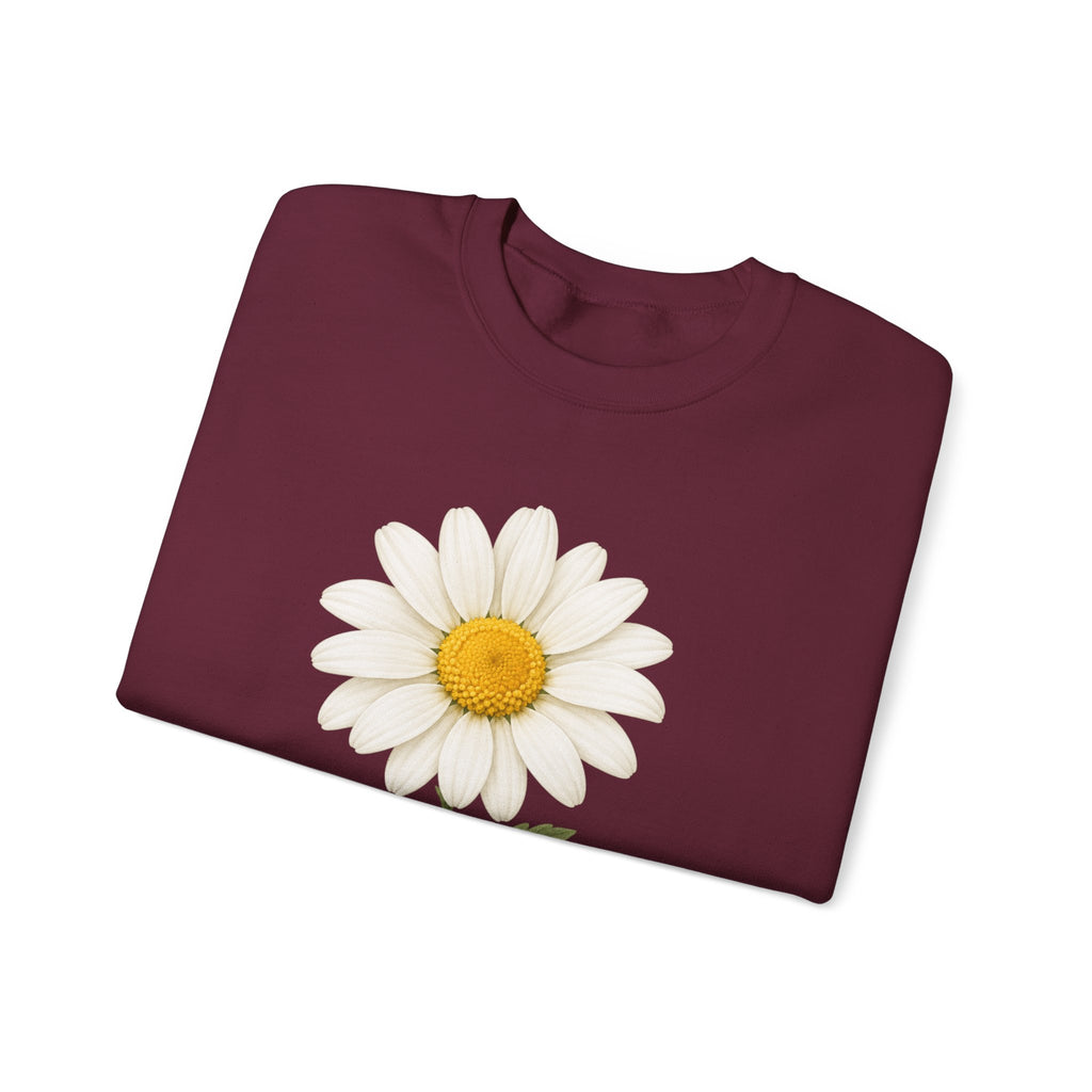 Daisy Flower Crewneck Sweatshirt