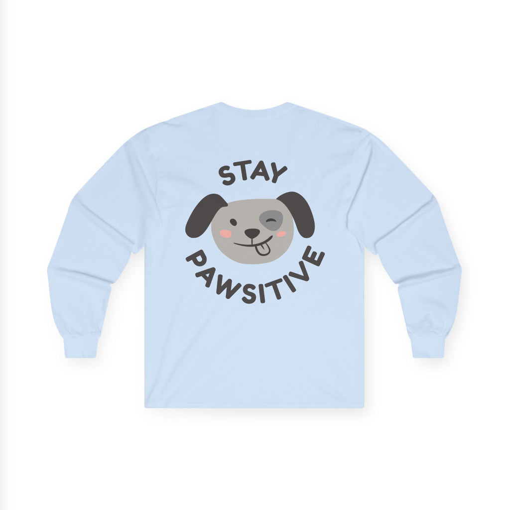 Stay Pawsitive Long Sleeve Tee