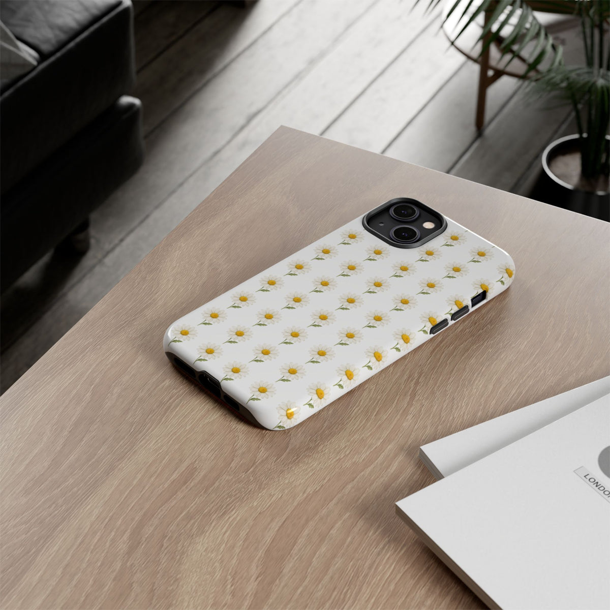 Daisy Floral Tough Phone Case
