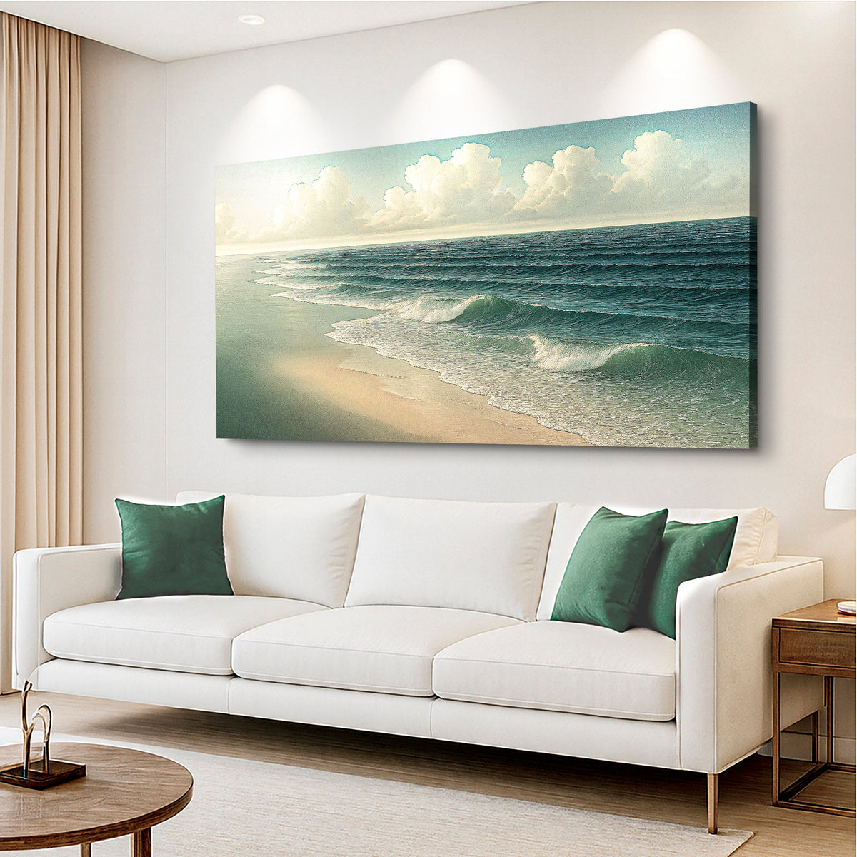 Shoreline Study No. 6 — Coastal Canvas Print