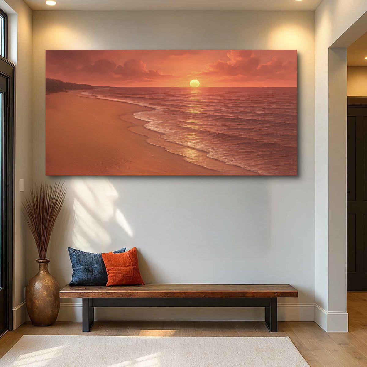 Shoreline Study No. 7 — Coastal Canvas Print