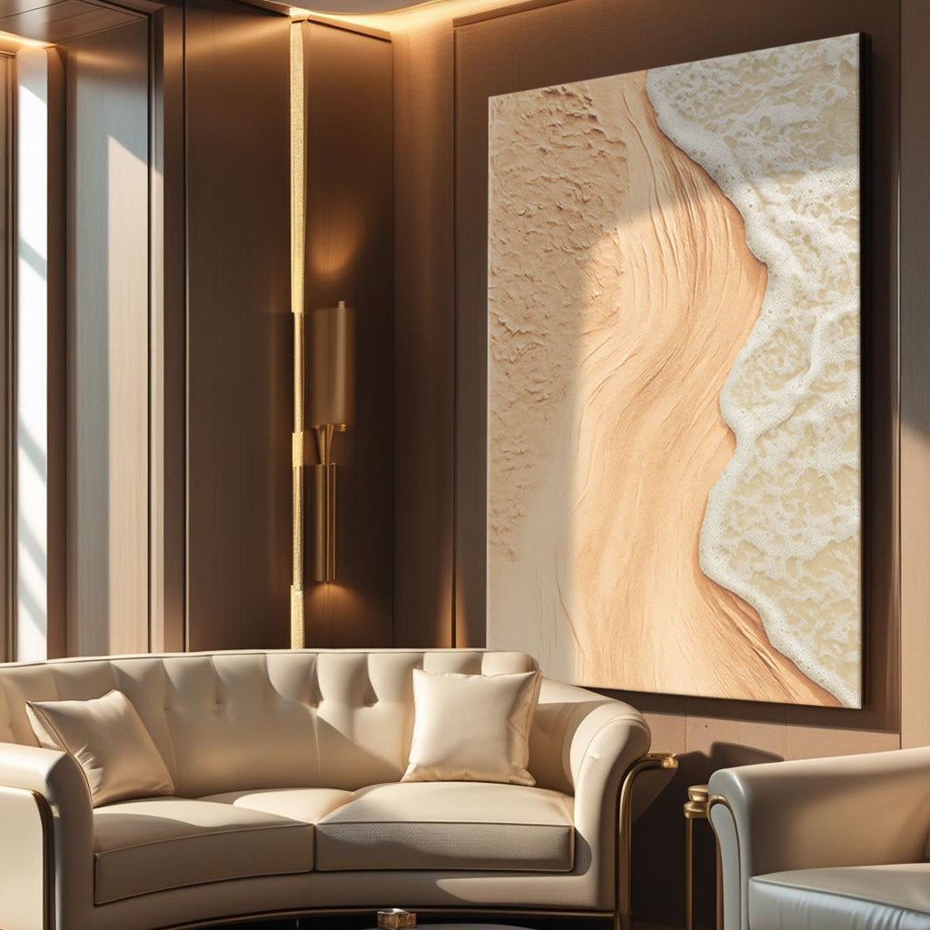 Soft Shore — Coastal Canvas Print