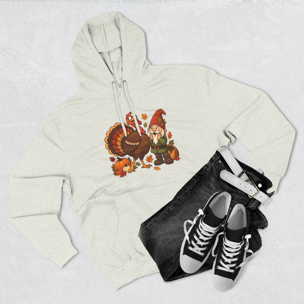 Thanksgiving Turkey Family Fleece Hoodie