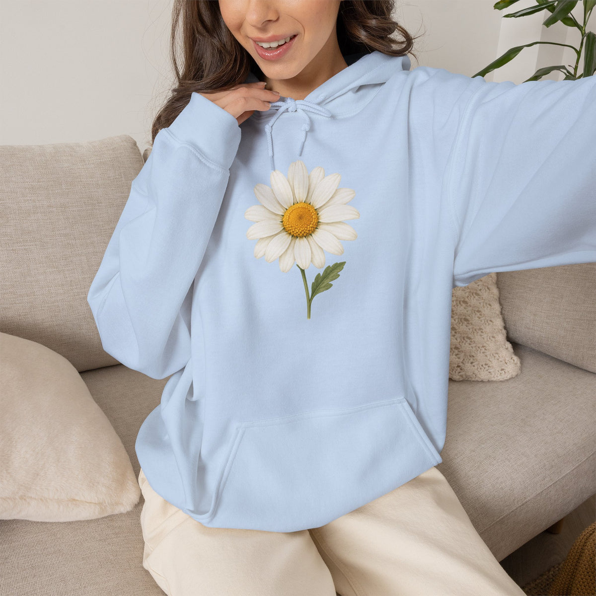 Daisy Flower Hoodie