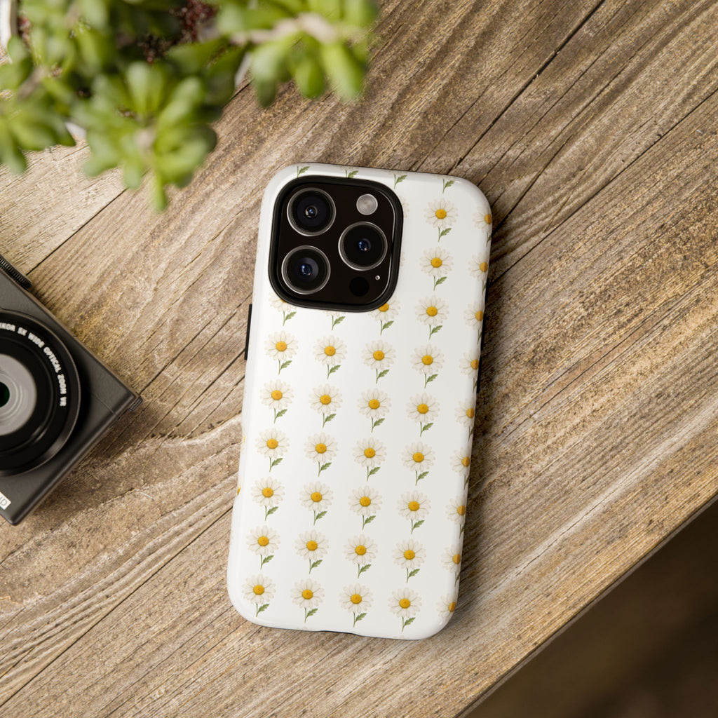 Daisy Floral Tough Phone Case