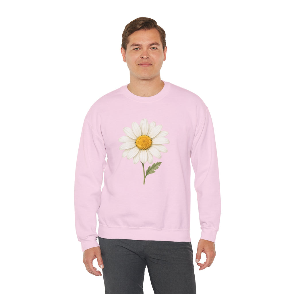 Daisy Flower Crewneck Sweatshirt