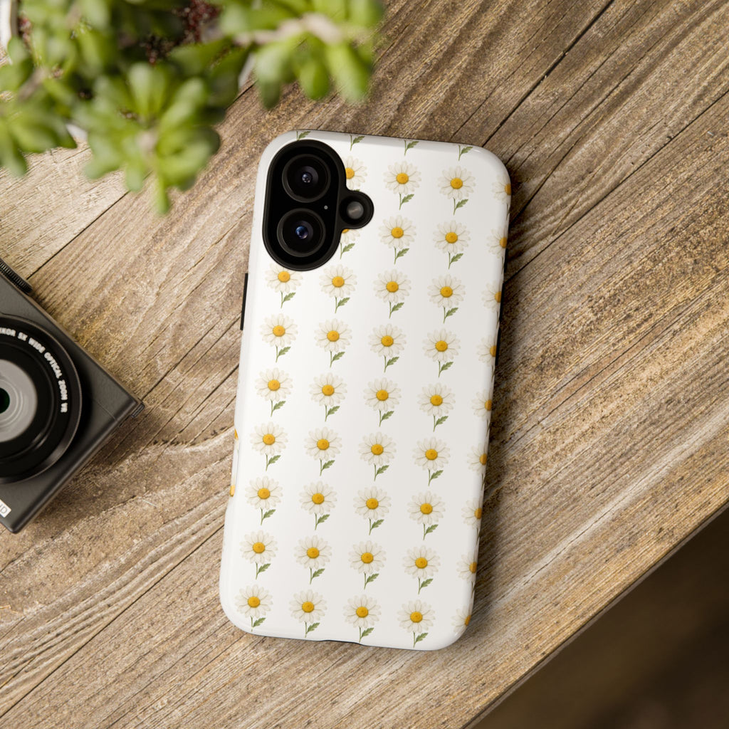 Daisy Floral Tough Phone Case