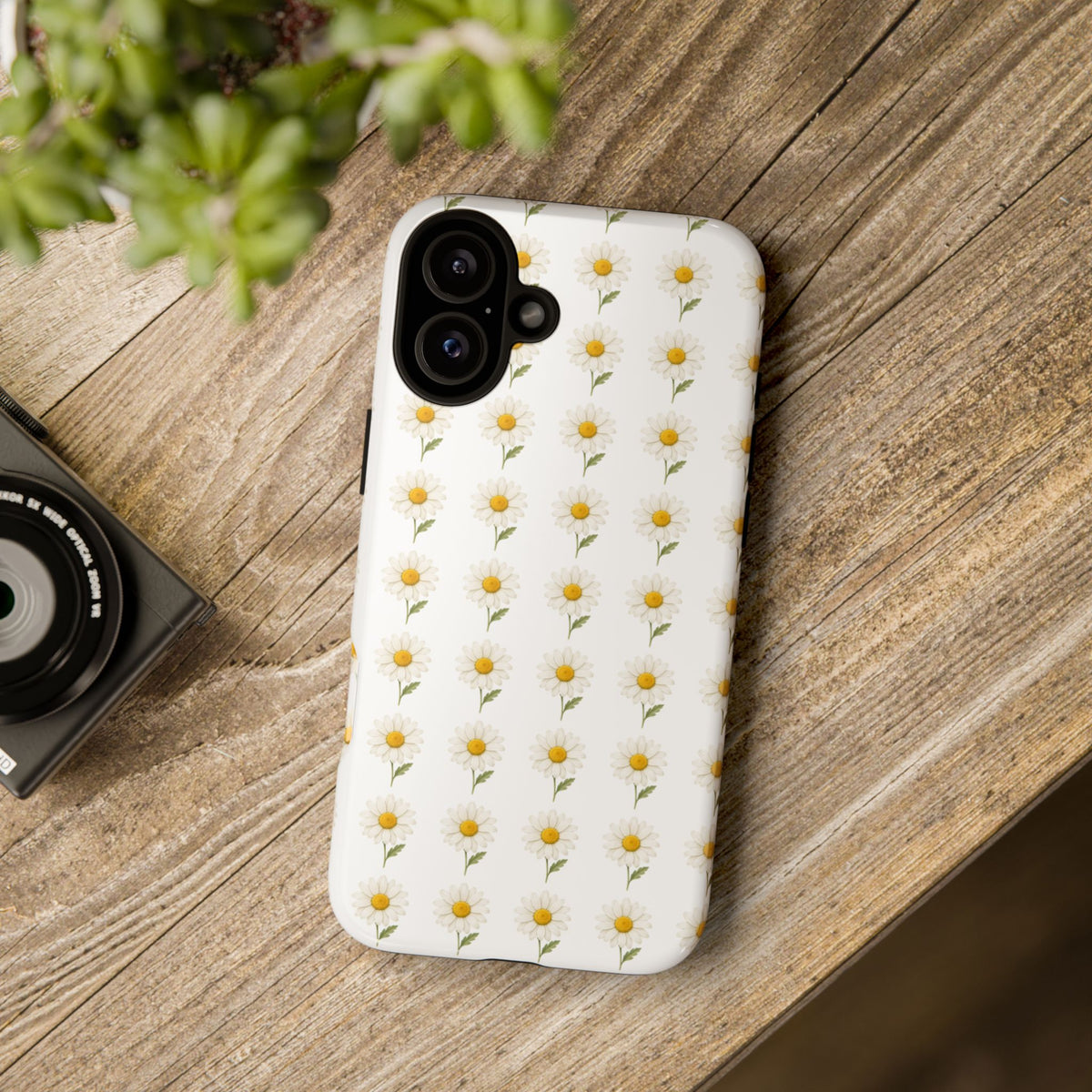 Daisy Floral Tough Phone Case