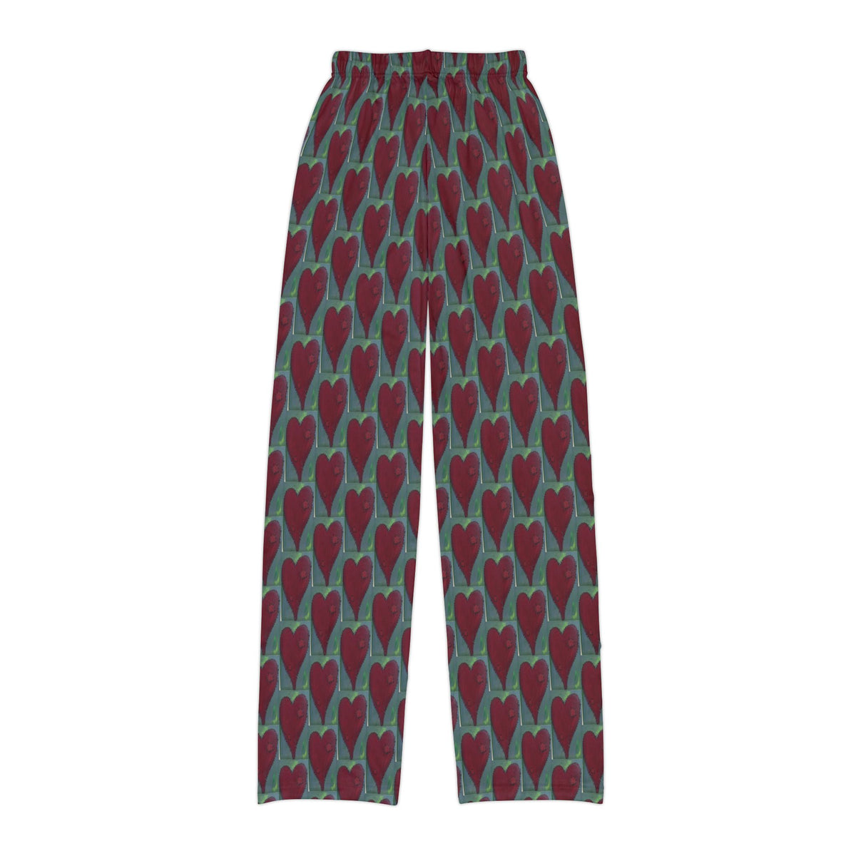 Kids Heart Print Lounge Pants
