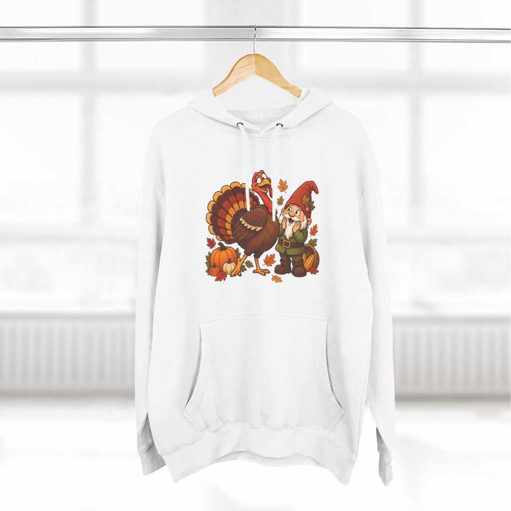 Thanksgiving Turkey Family Fleece Hoodie