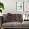 Heart Pattern Sherpa Blanket