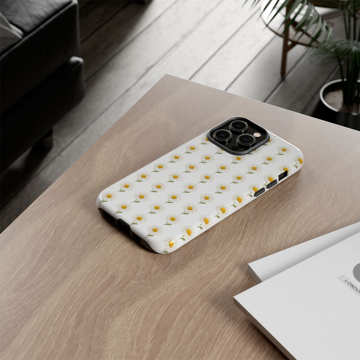 Daisy Floral Tough Phone Case
