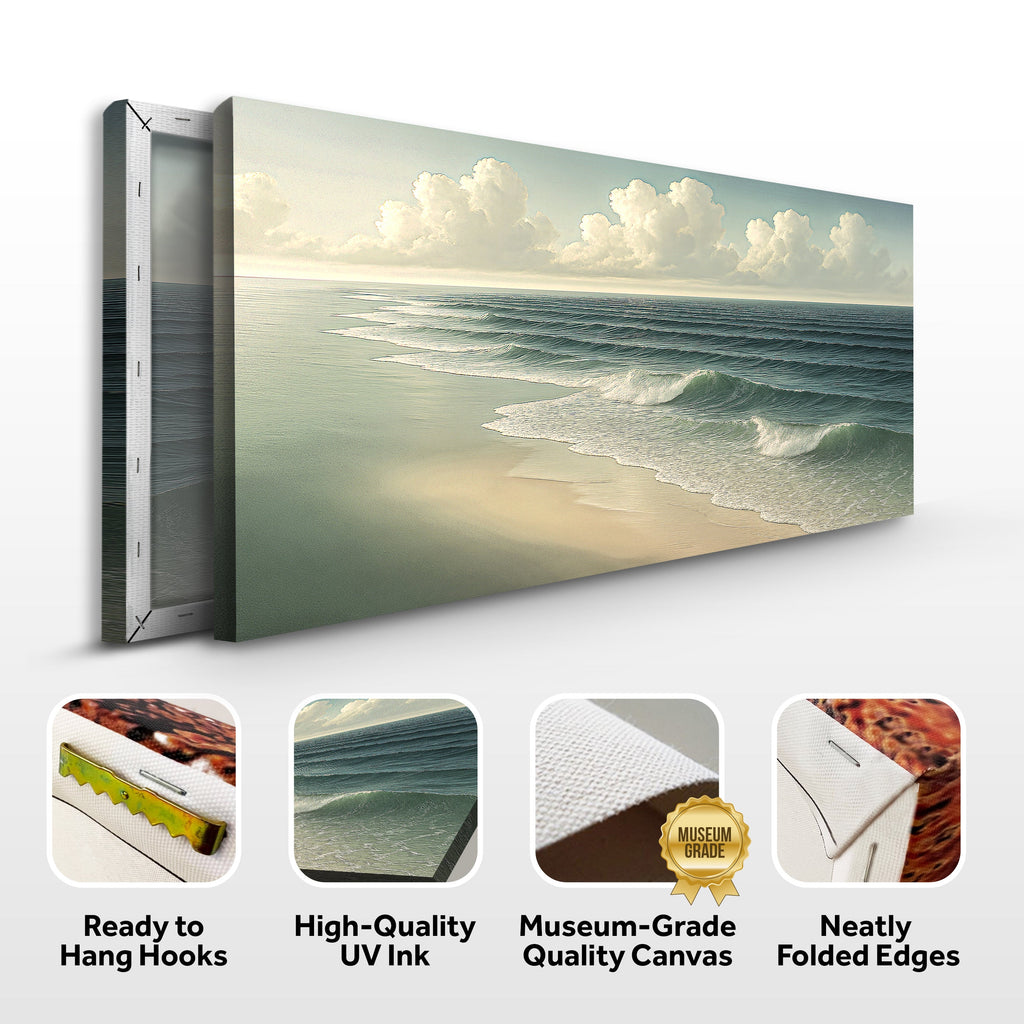 Shoreline Study No. 6 — Coastal Canvas Print
