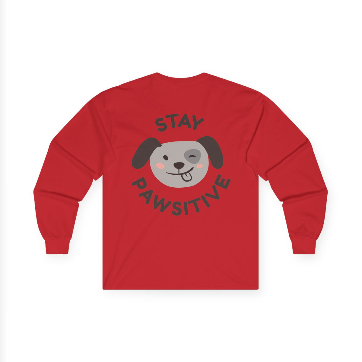 Stay Pawsitive Long Sleeve Tee