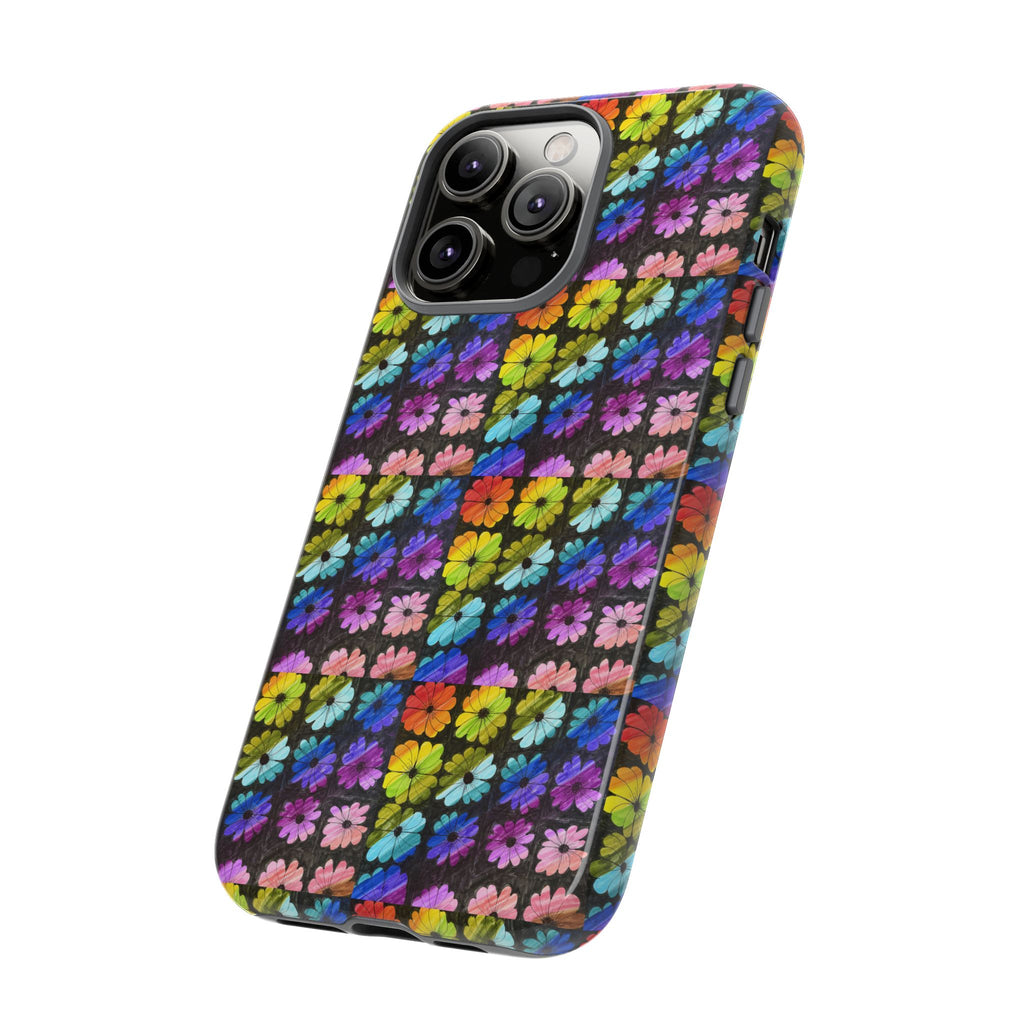 Colorful Floral Tough Phone Case