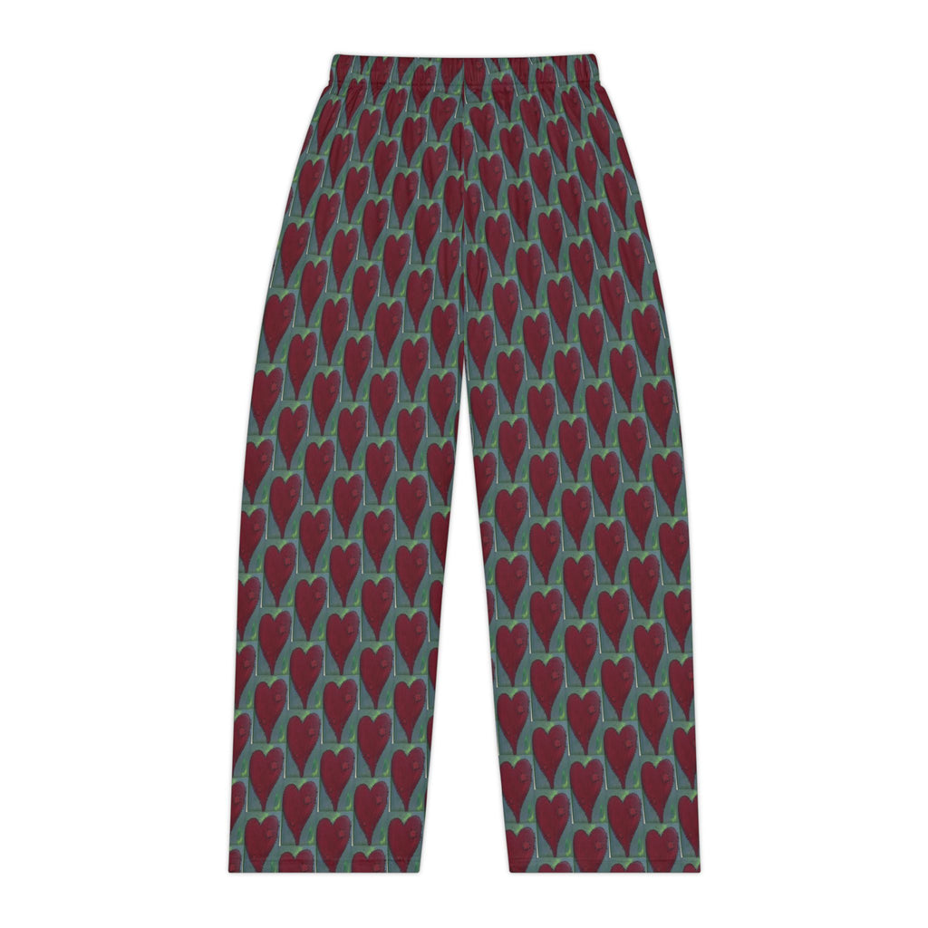 Women's Heart Pattern Pajama Pants