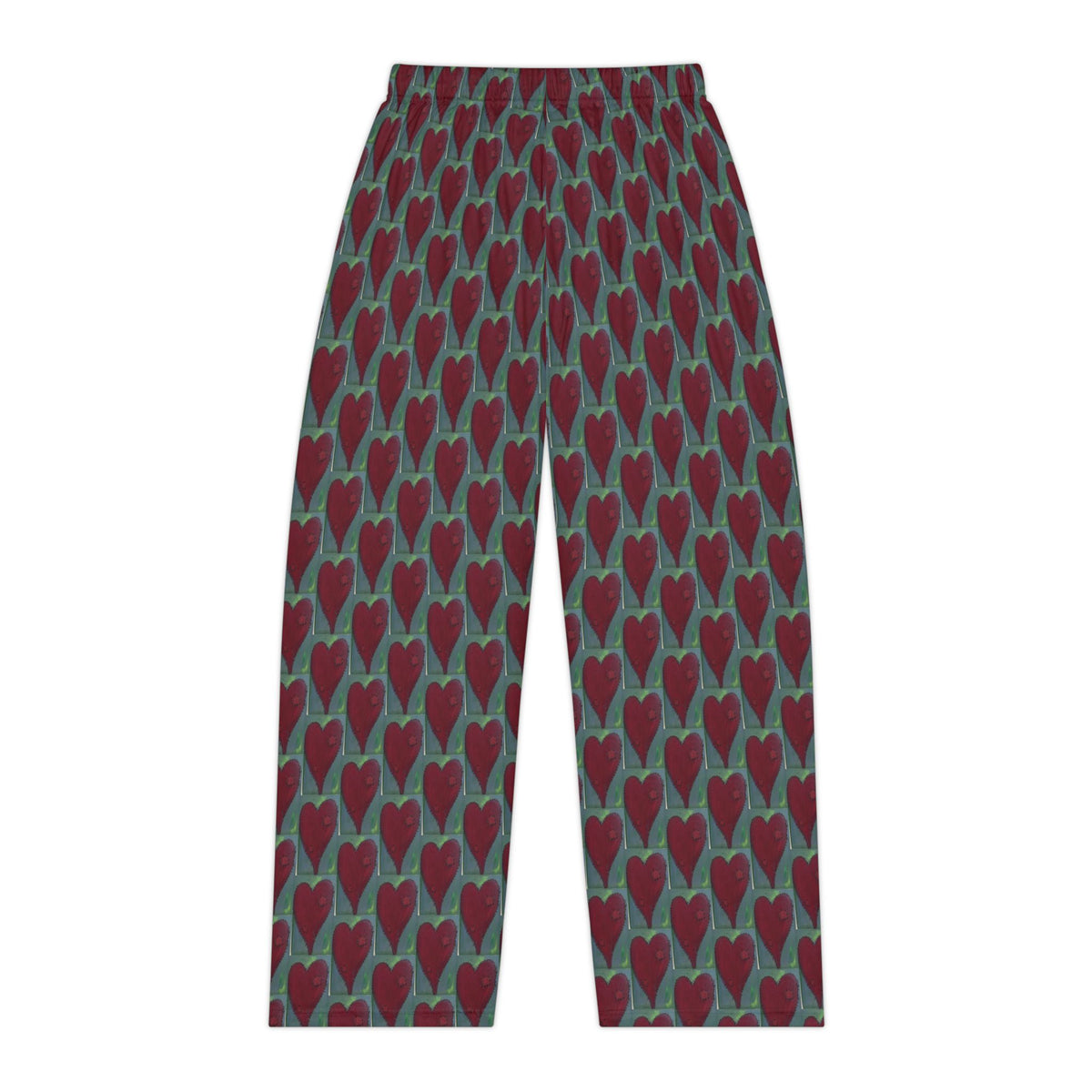 Women's Heart Pattern Pajama Pants