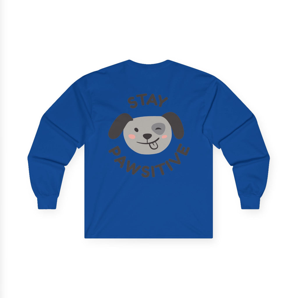 Stay Pawsitive Long Sleeve Tee