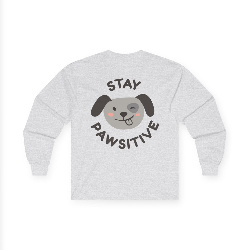 Stay Pawsitive Long Sleeve Tee