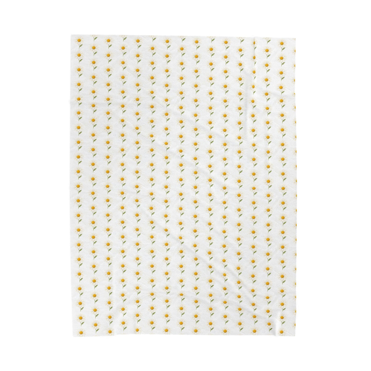 Daisy Floral Velveteen Plush Blanket