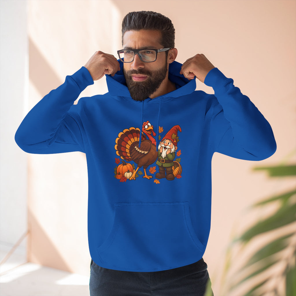 Thanksgiving Turkey Family Fleece Hoodie