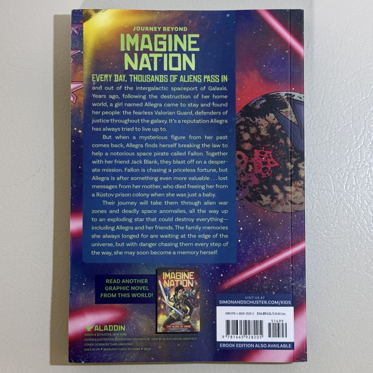 Imagine Nation Book 2 The Unreachable Star Graphic Novel Myklusch