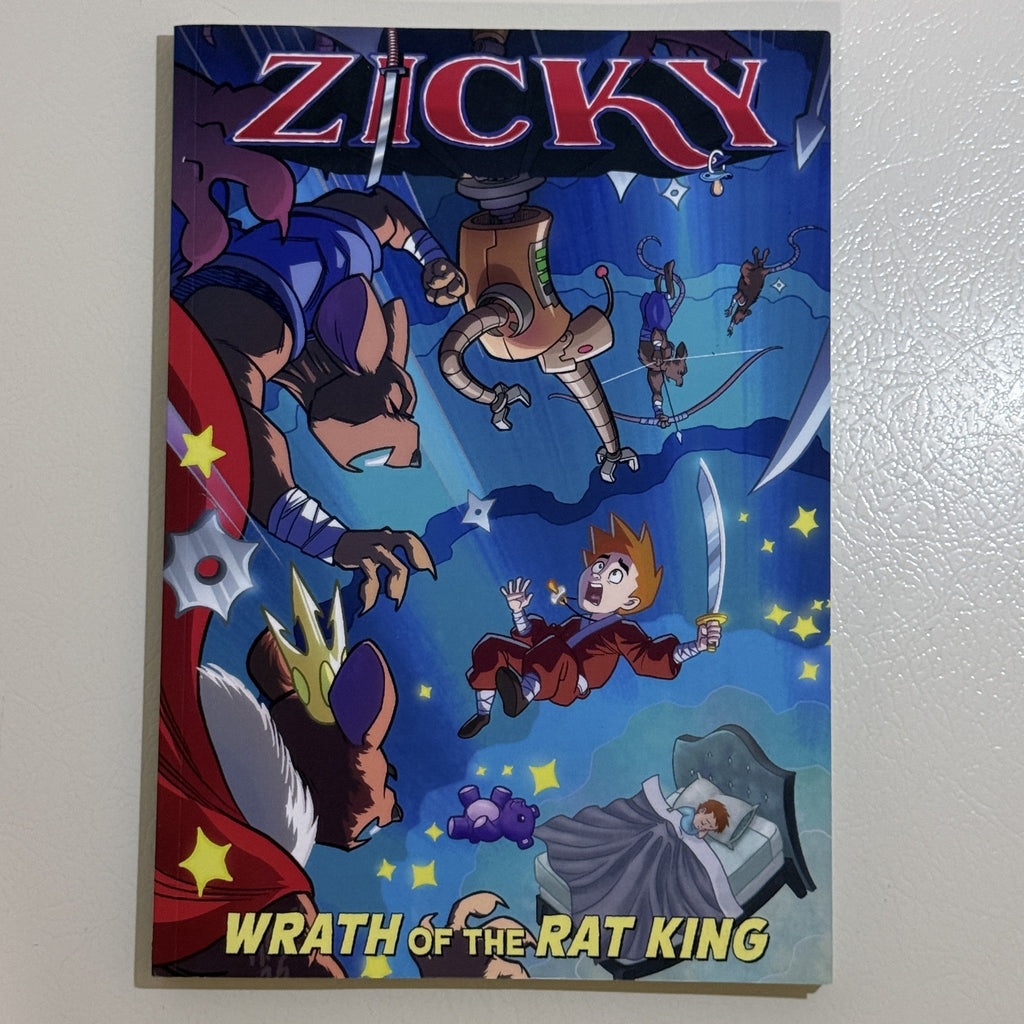 Zicky: Wrath of the Rat King Graphic Novel Paperback
