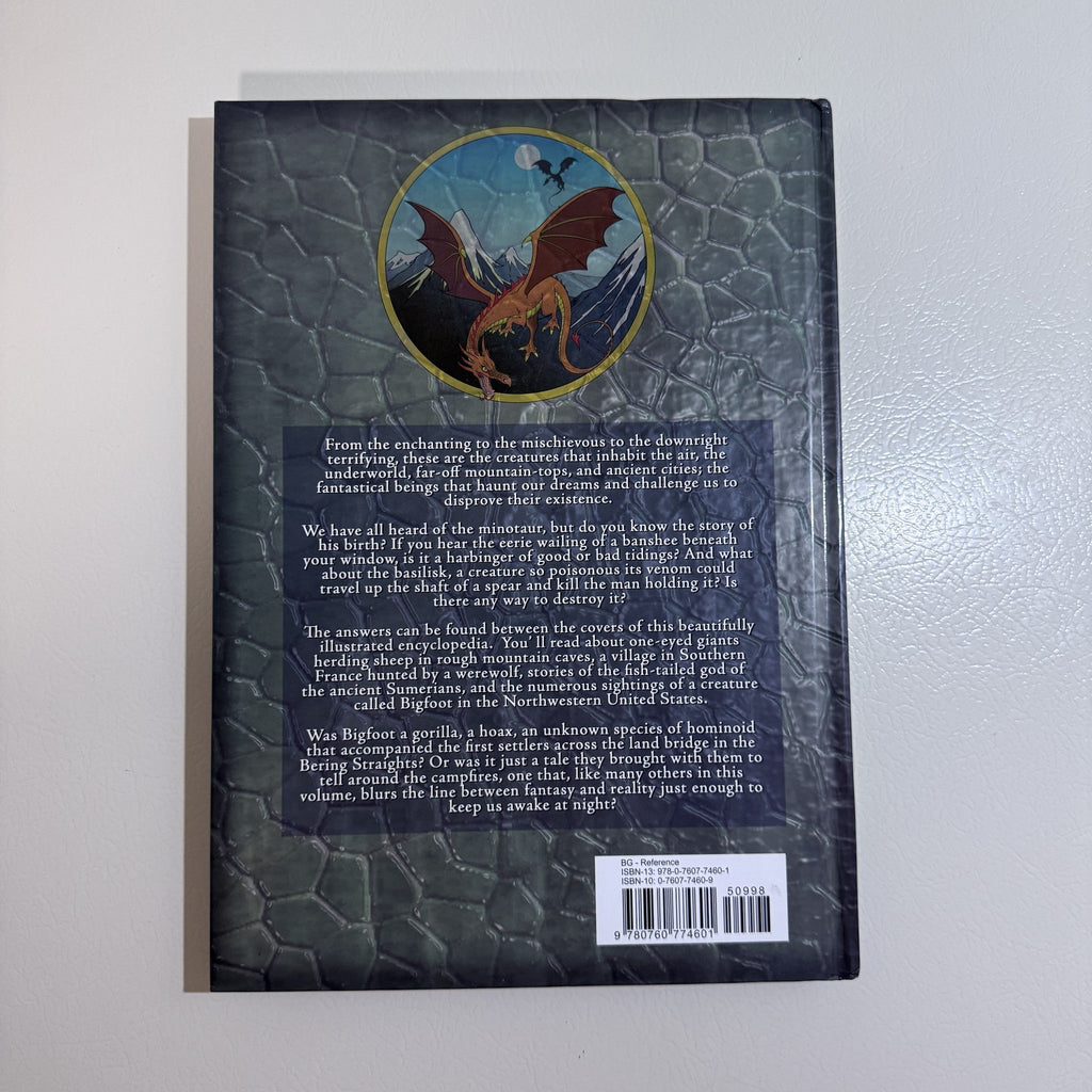 The Ultimate Encyclopedia of Mythical Creatures Hardcover Dempsey