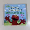 Sesame Street Pop-Up Peekaboo! Elmo Loves You DK Board Book