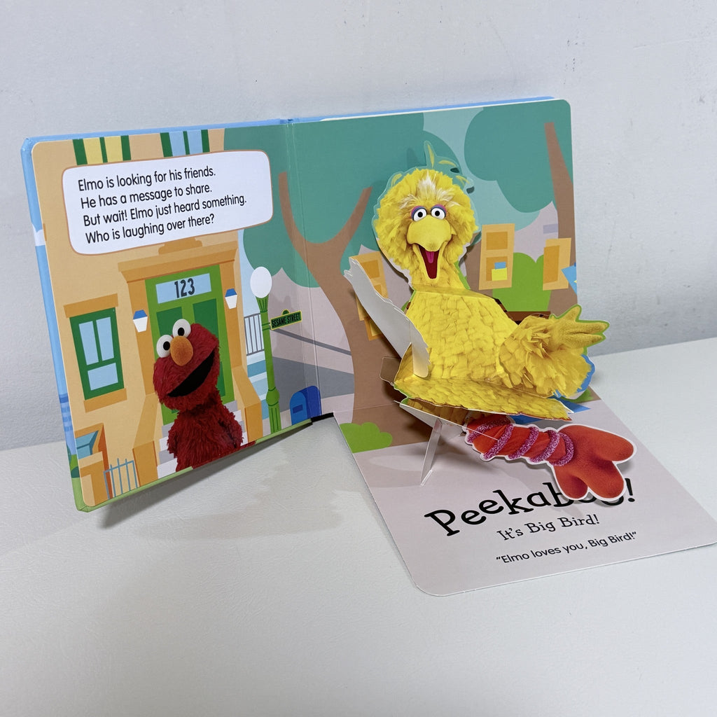 Sesame Street Pop-Up Peekaboo! Elmo Loves You DK Board Book