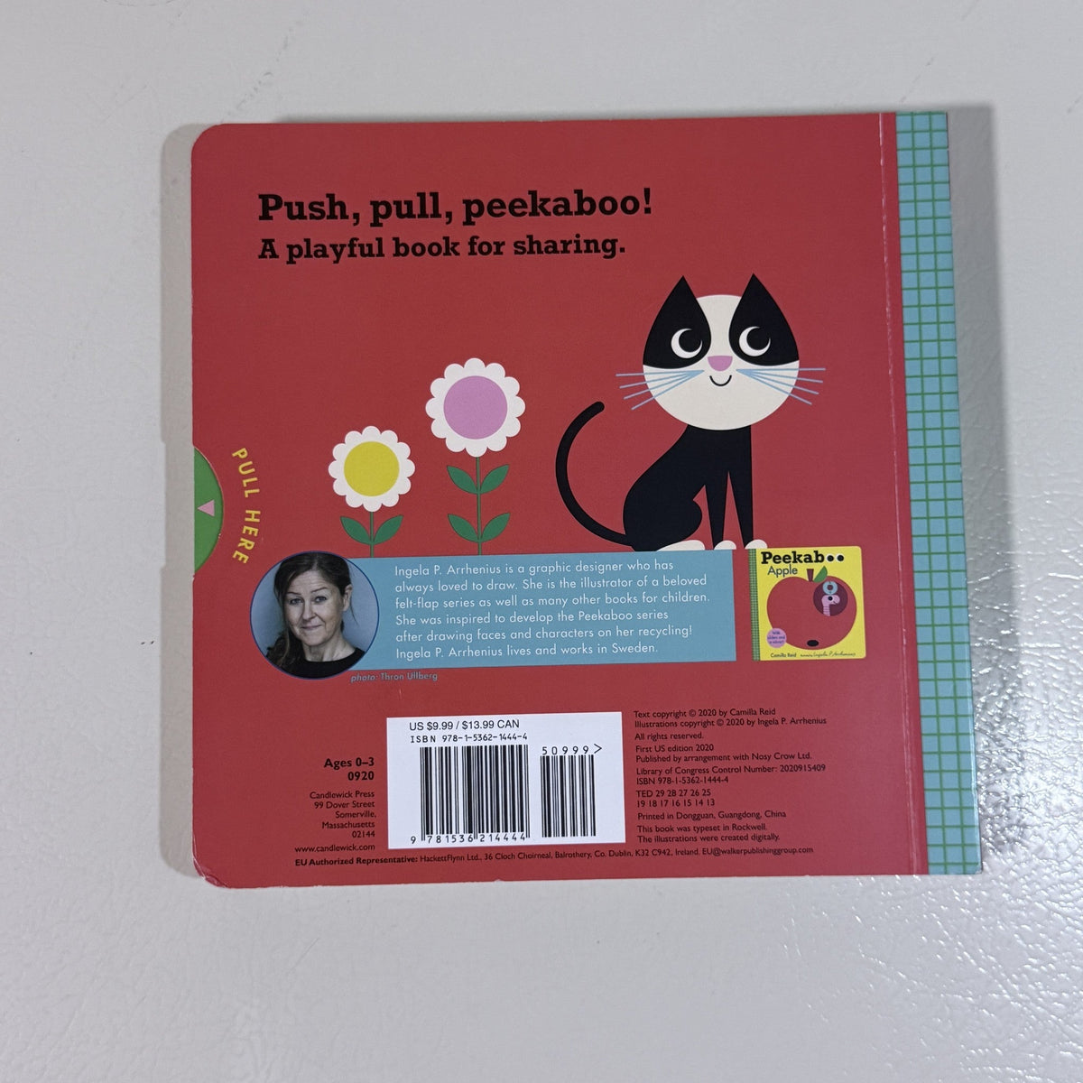 Peekaboo Farm Camilla Reid Ingela Arrhenius Board Book