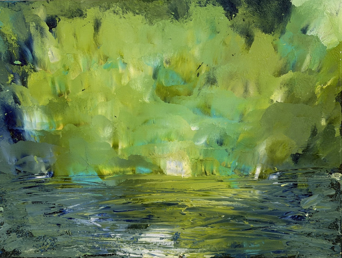 Emerald Reflection — Digital Print
