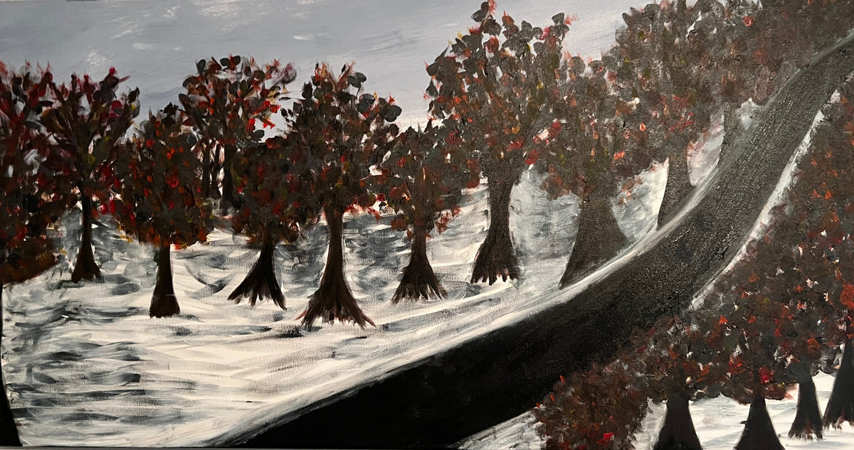 Crimson Grove — Digital Print
