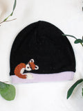 Sleeping Fox Cashmere Hat - Toddler