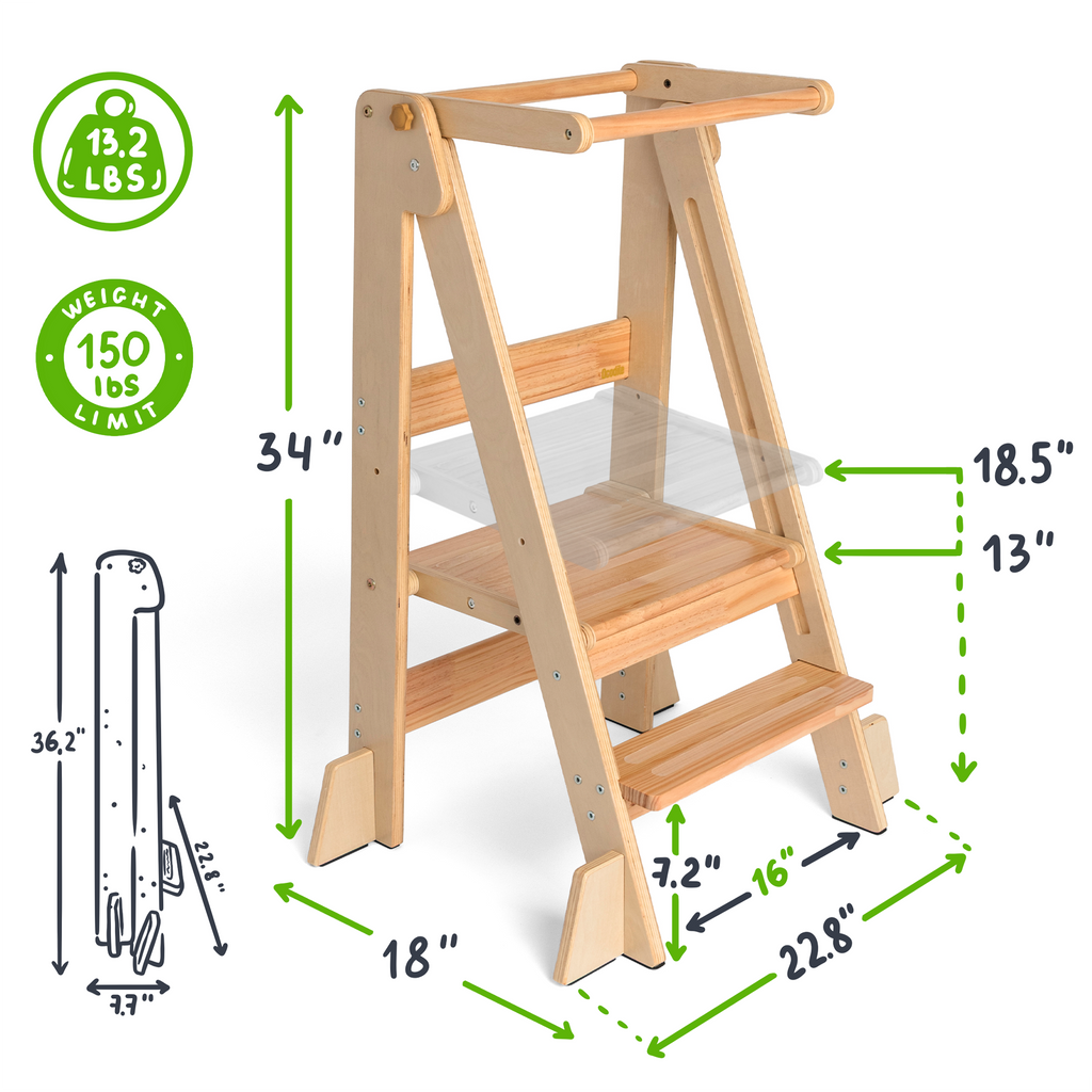 Foldable Kitchen Tower