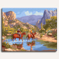Canyon Riders - Paint By Numbers Kit