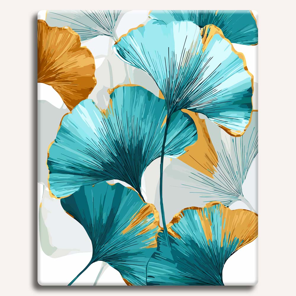 Ginko Leave Art  - Paint By Numbers Kit