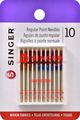 Singer Needle - Red Band Assorted 10 Count