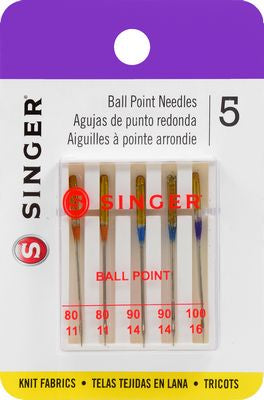 Singer Needle - Yellow Band Assorted 5 Count