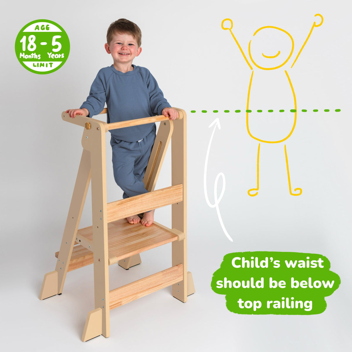 Foldable Kitchen Tower