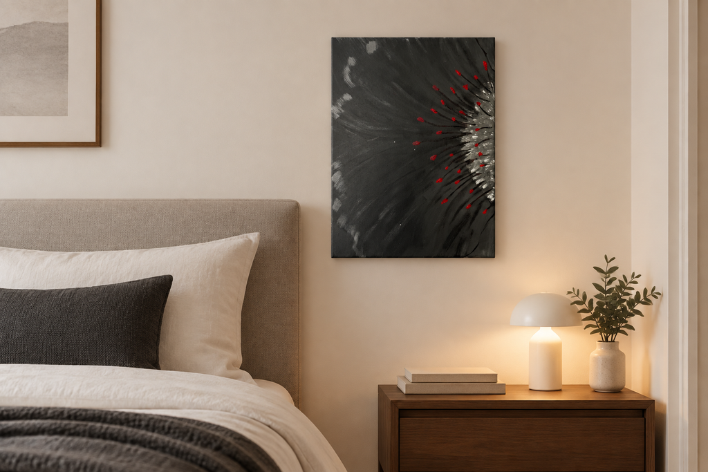 Abstract Dark Burst Mockup